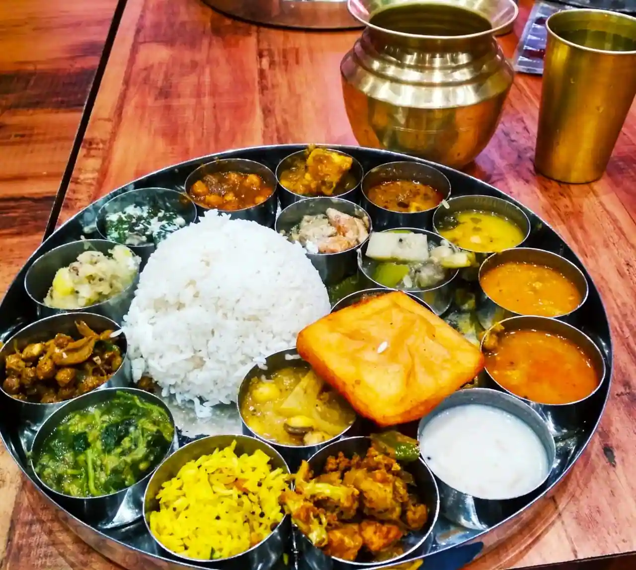 Traditional Odia Thali
